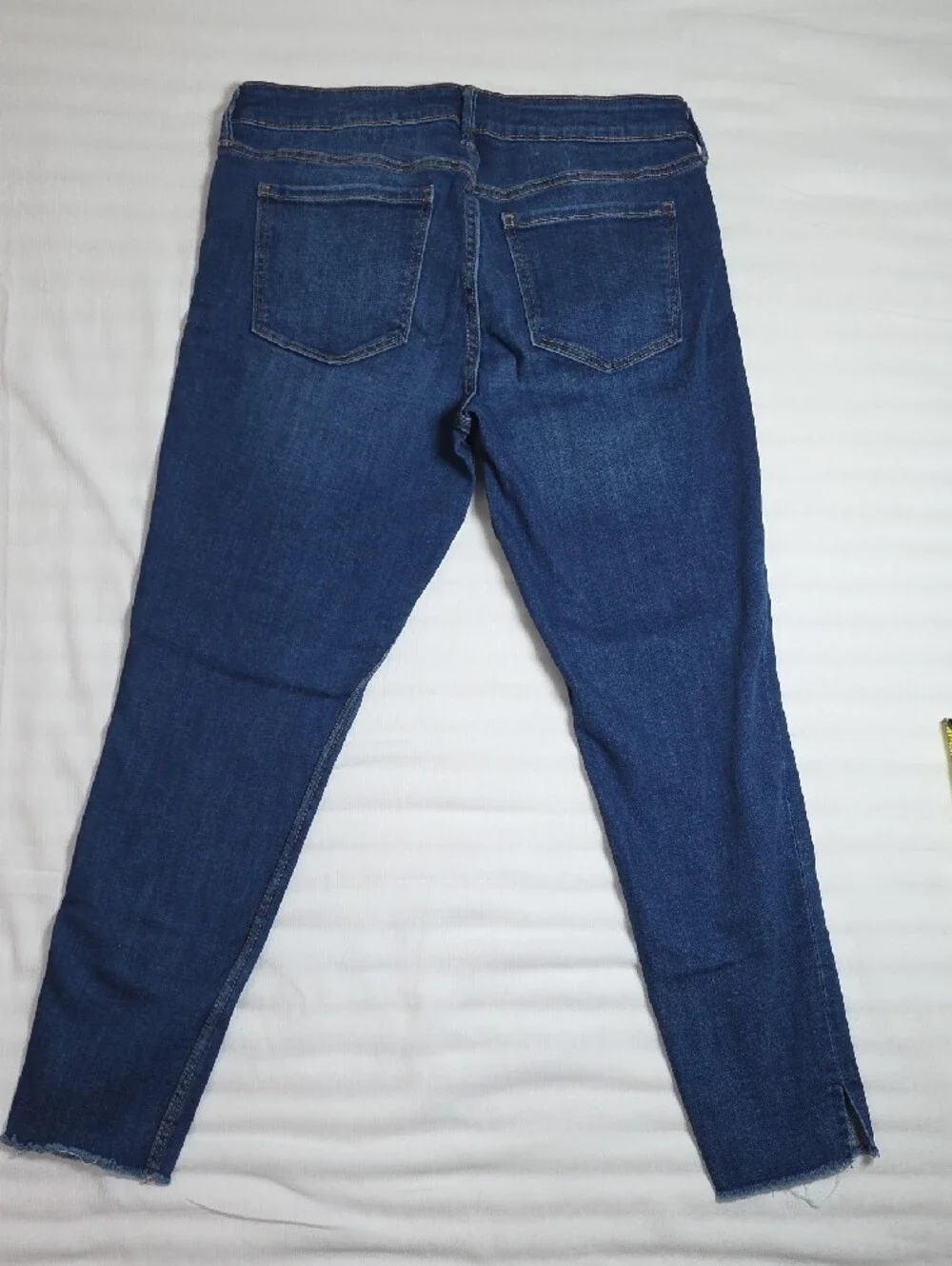 0788 Old Navy Dark Blue Ankle Skinny Jeans; 12